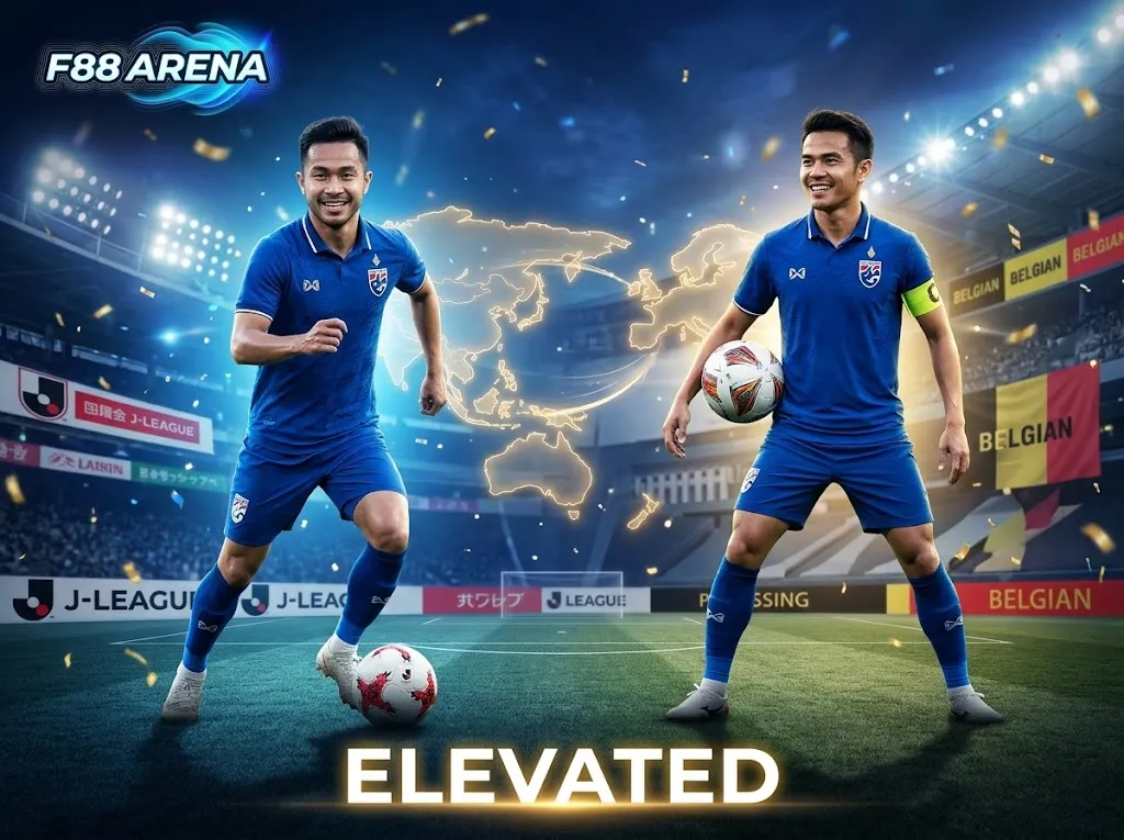 ตารางสถิตินักเตะไทยในต่างประเทศ 2025-2026 ครบทุกลีก J-League เยอรมนี ฝรั่งเศส อังกฤษ มาเลเซีย